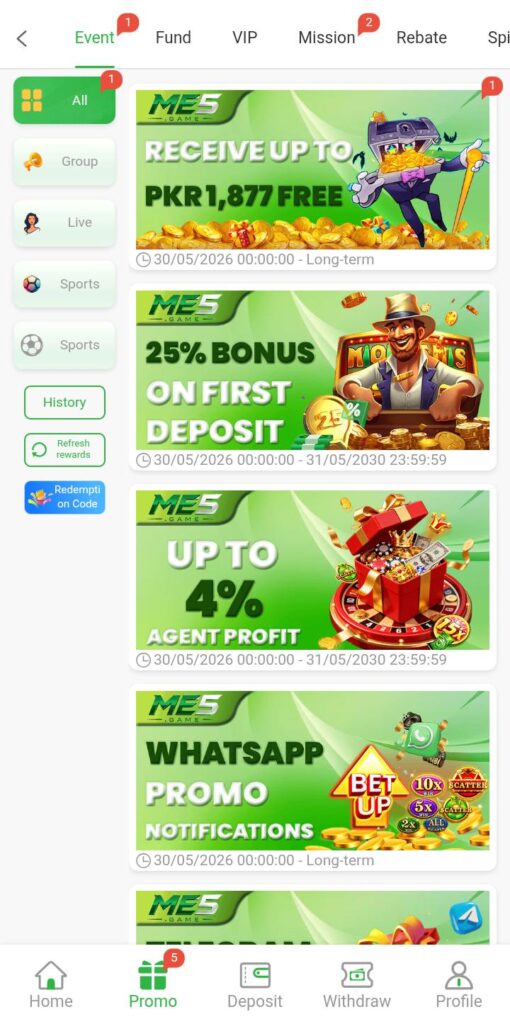 ME5 Game 